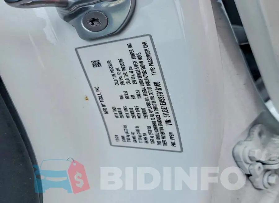 5YJ3E1EA5SF918160 Photo# 13