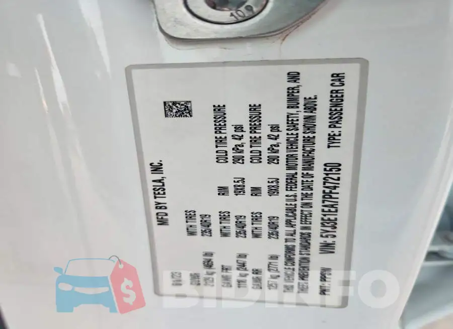 5YJ3E1EA7PF472150 Photo# 12