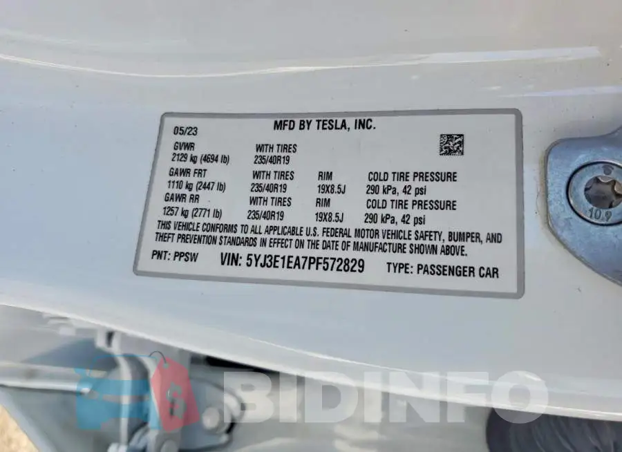 5YJ3E1EA7PF572829 Photo# 12