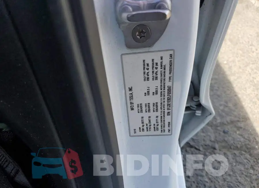 5YJ3E1EB2LF650047 Photo# 12
