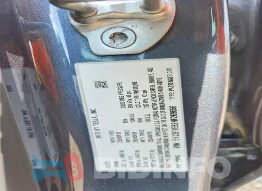 5YJ3E1EB2NF269656 Photo# 12