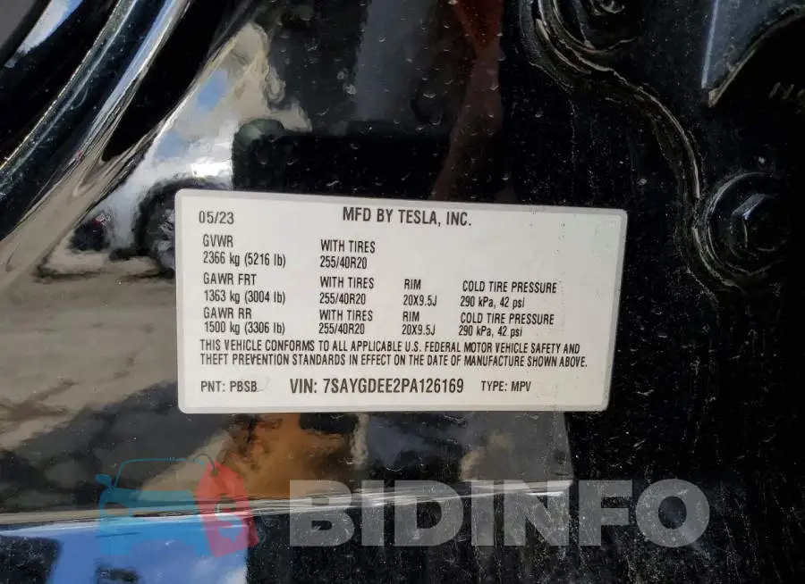 7SAYGDEE2PA126169 Photo# 13