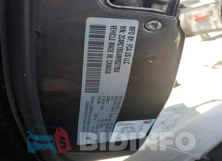 2C4RC1BG4MR527954 Photo# 14
