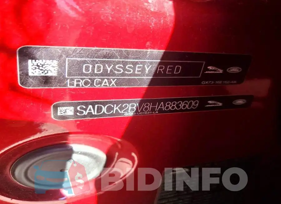 SADCK2BV8HA883609 Photo# 13