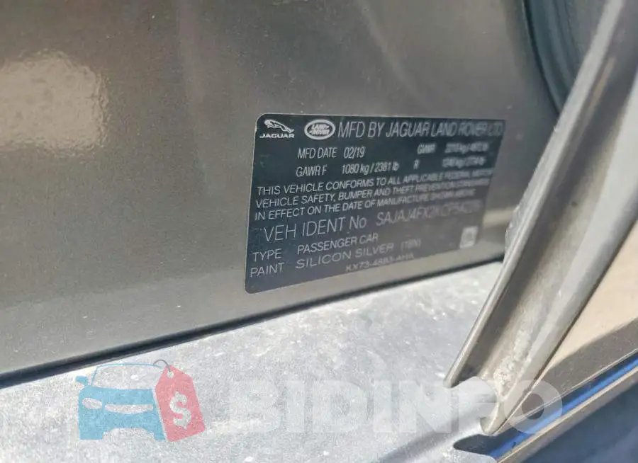 SAJAJ4FX2KCP54226 Photo# 12
