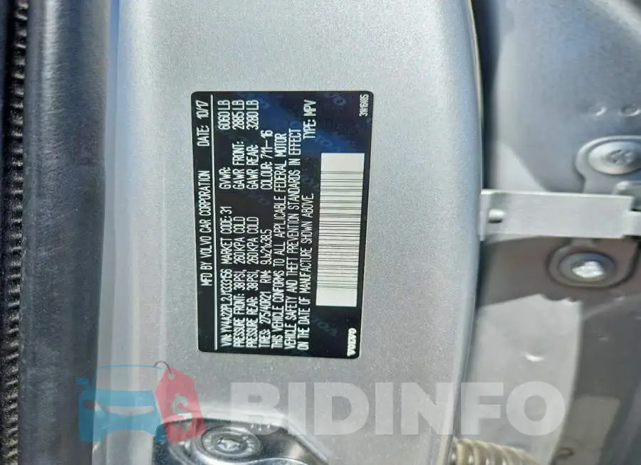 YV4A22PL2J1333156 Photo# 13