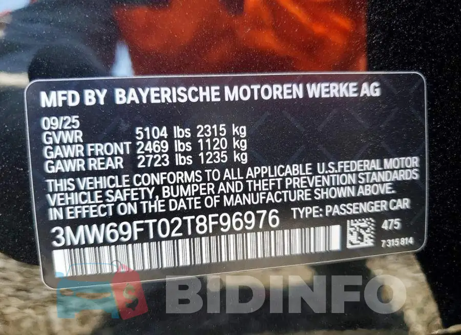 3MW69FT02T8F96976 Photo# 12