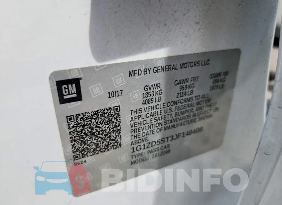 1G1ZD5ST3JF148408 Photo# 12