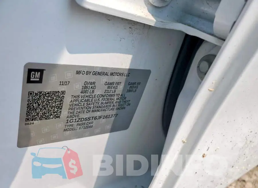 1G1ZD5ST6JF161377 Photo# 12