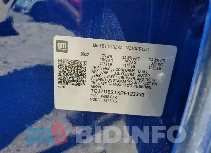 1G1ZD5STXPF123336 Photo# 12