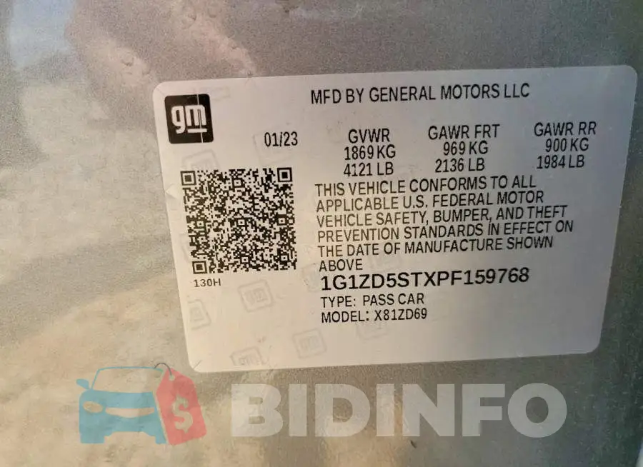 1G1ZD5STXPF159768 Photo# 12