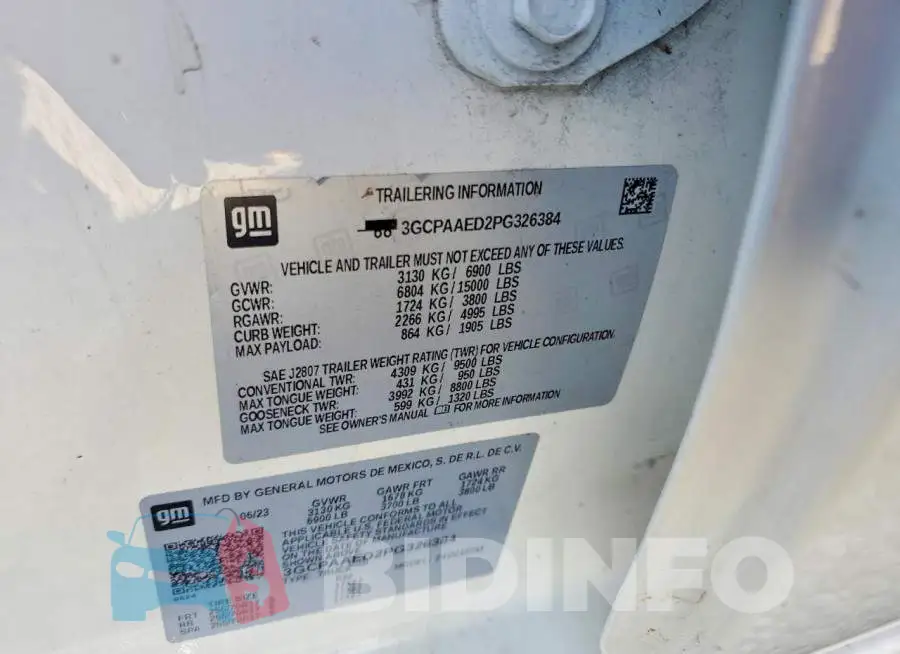 3GCPAAED2PG326384 Photo# 12