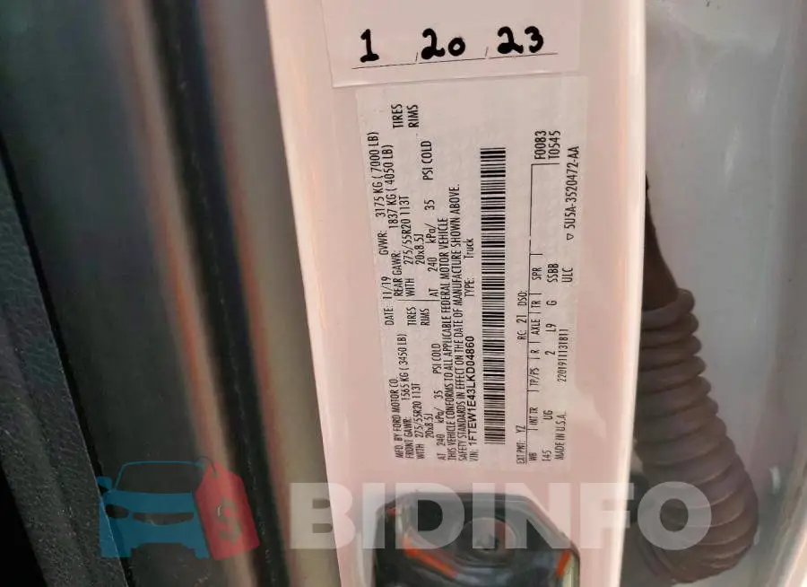 1FTEW1E43LKD04860 Photo# 12