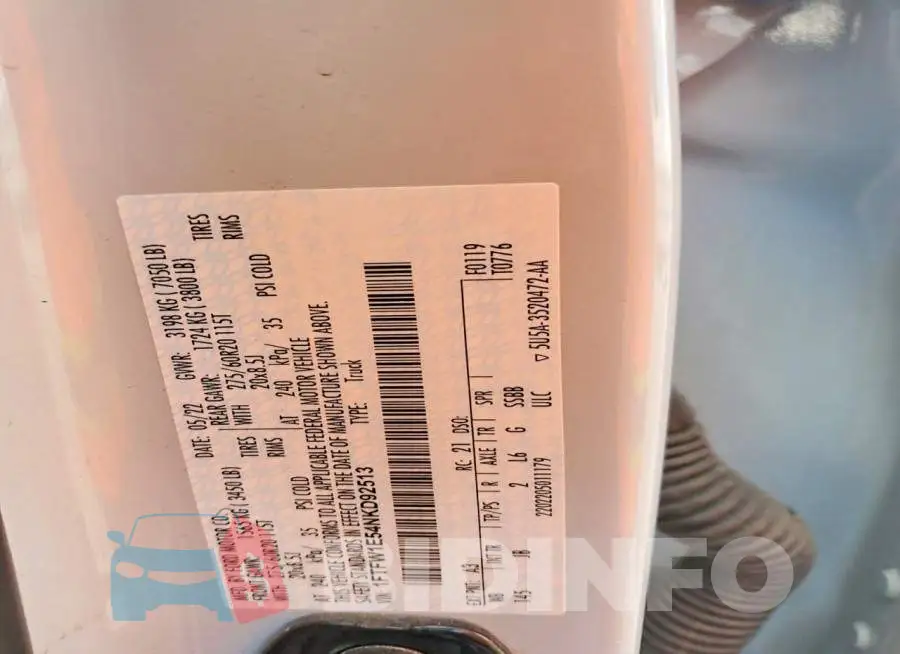 1FTFW1E54NKD92513 Photo# 12