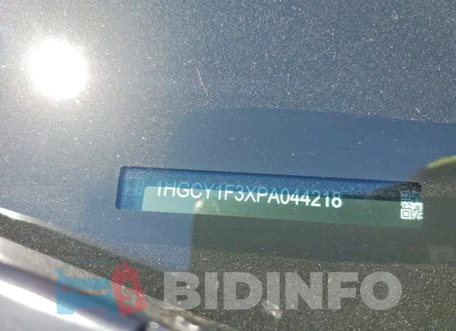 1HGCY1F3XPA044218 Photo# 12