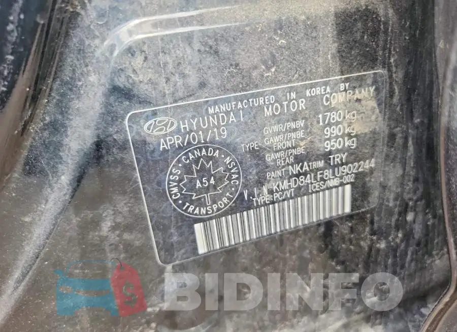 KMHD84LF8LU902244 Photo# 12