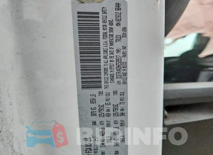 3C6TRVAG9HE529517 Photo# 13