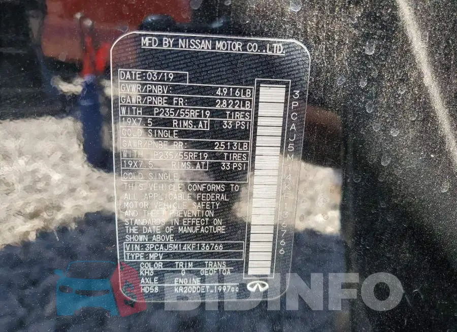 3PCAJ5M14KF136766 Photo# 12