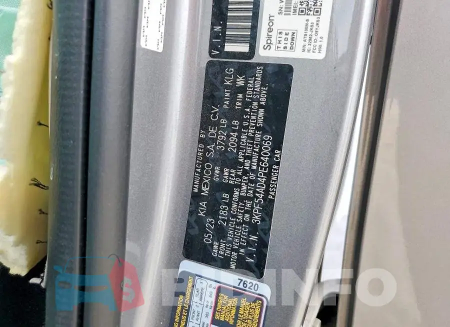 3KPF54AD4PE640069 Photo# 13