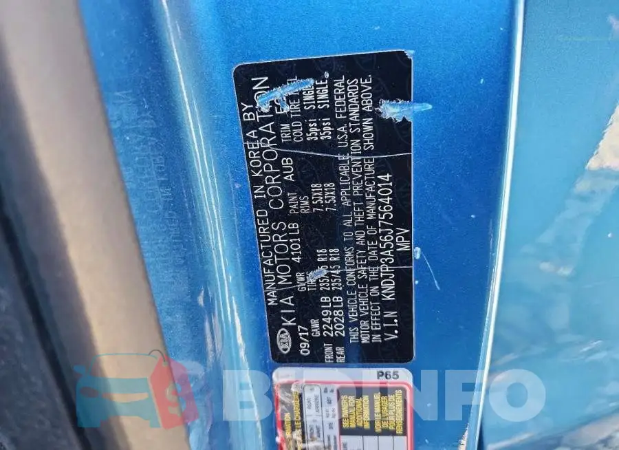 KNDJP3A56J7564014 Photo# 12