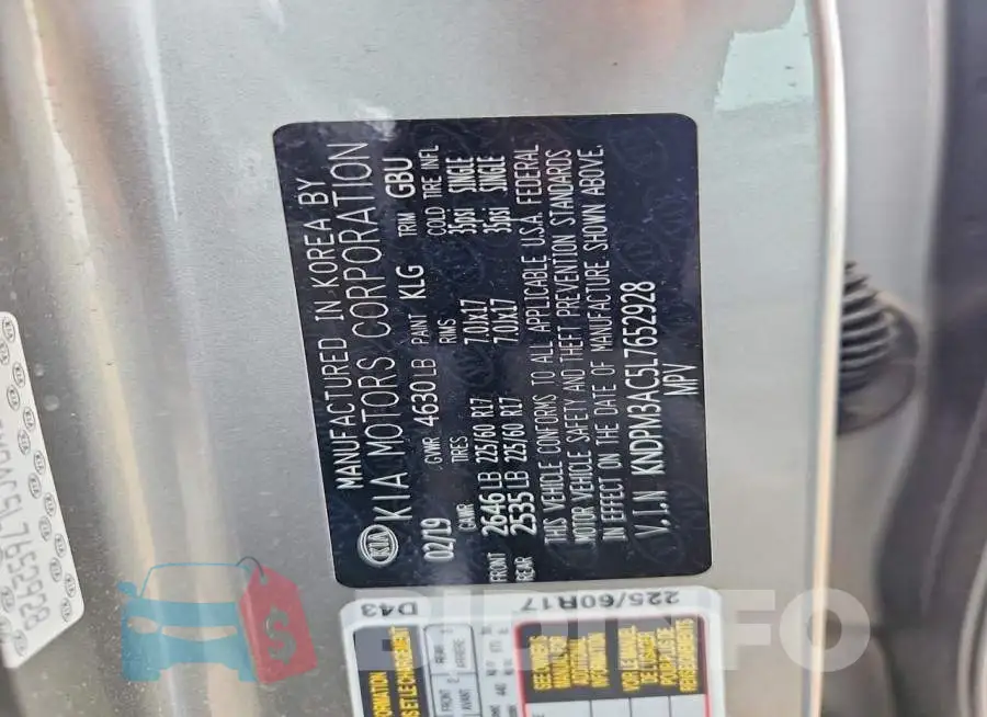 KNDPM3AC5L7652928 Photo# 13