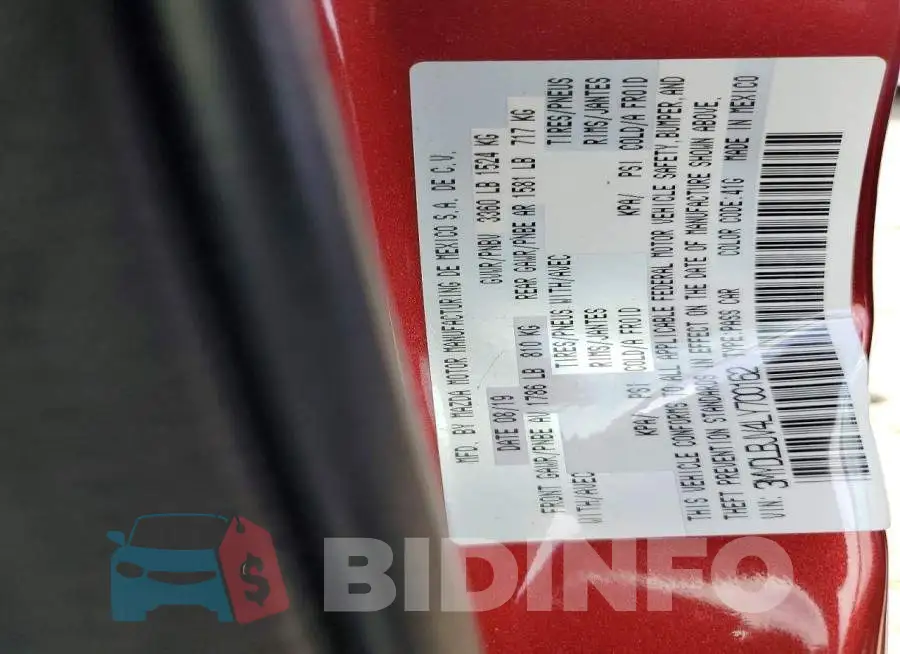 3MYDLBJV4LY700162 Photo# 12