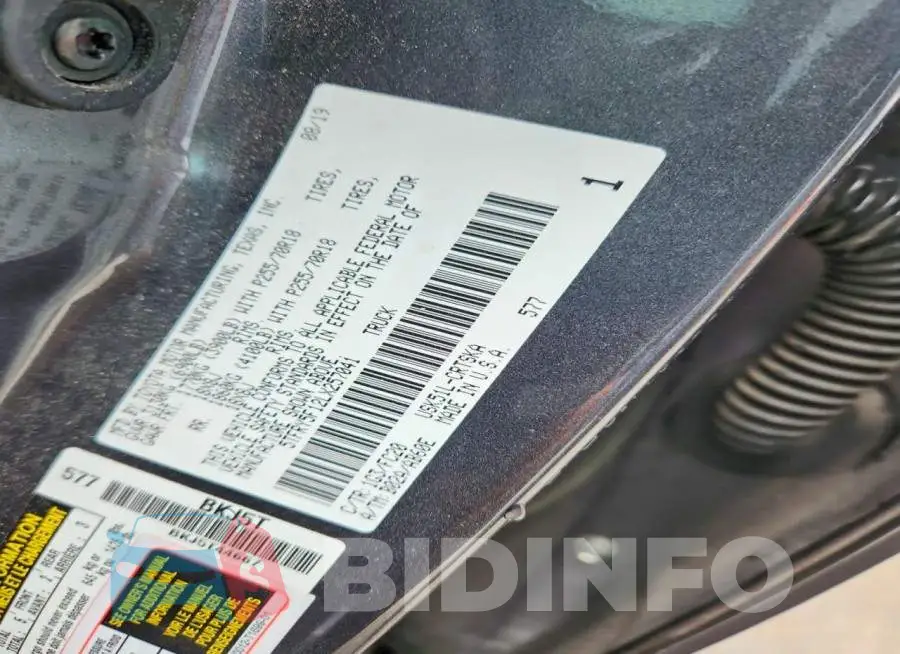5TFRY5F12LX257041 Photo# 12