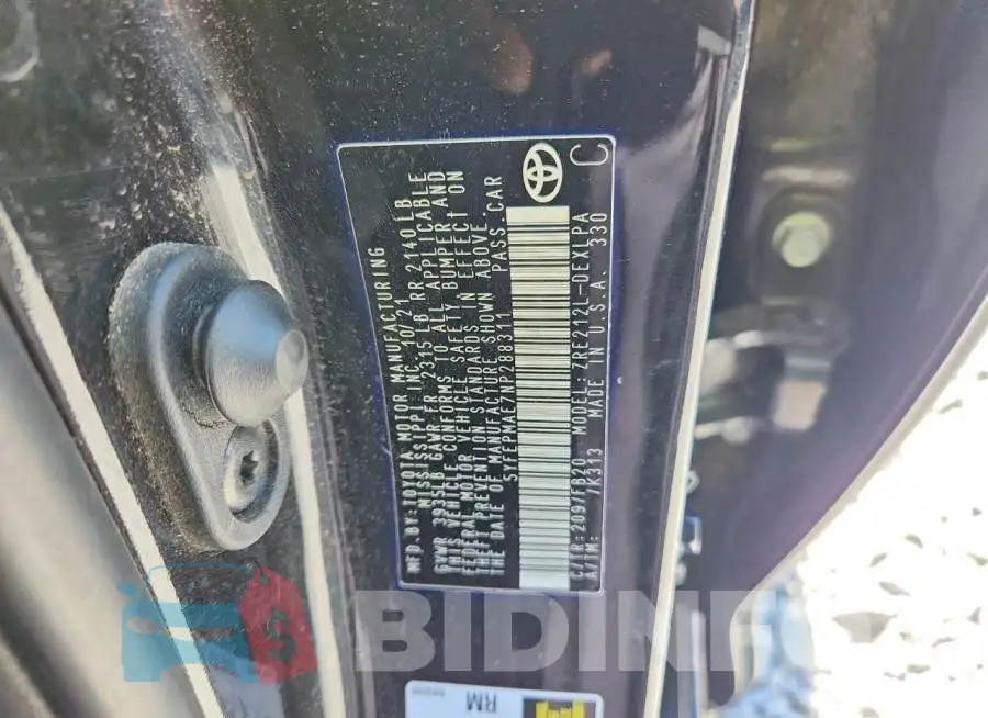 5YFEPMAE7NP288311 Photo# 12