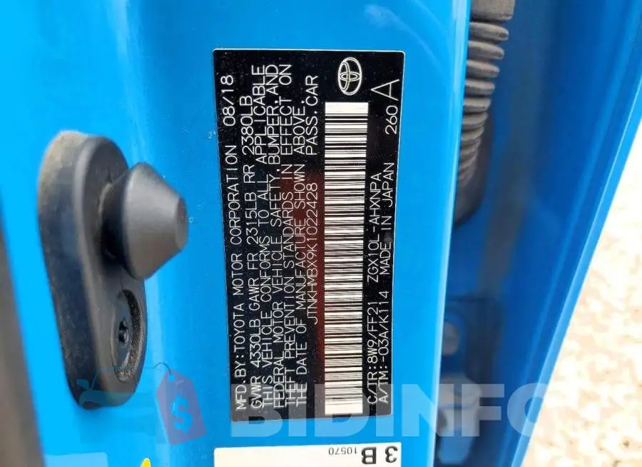 JTNKHMBX9K1022428 Photo# 12