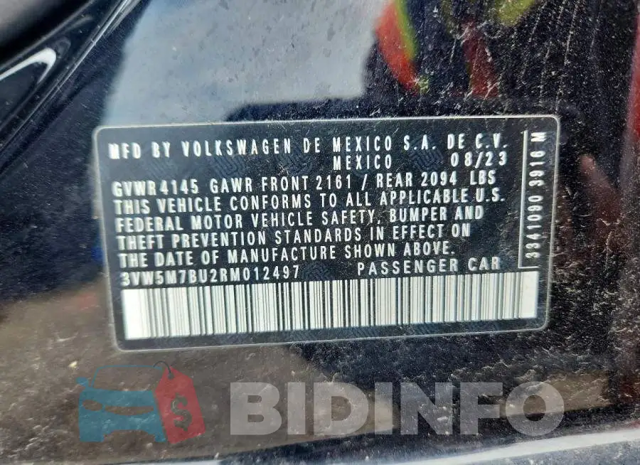 3VW5M7BU2RM012497 Photo# 12