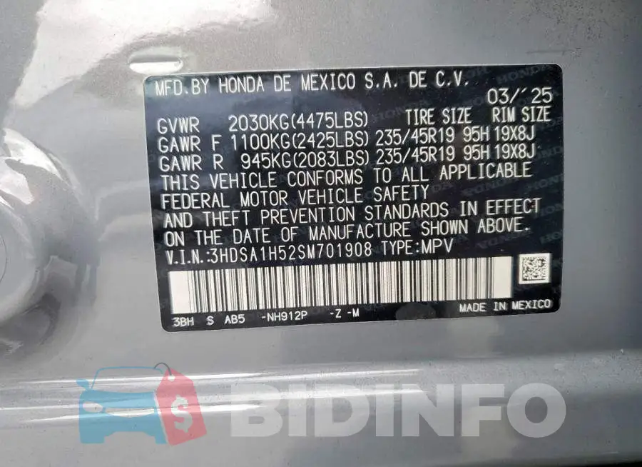 3HDSA1H52SM701908 Photo# 12