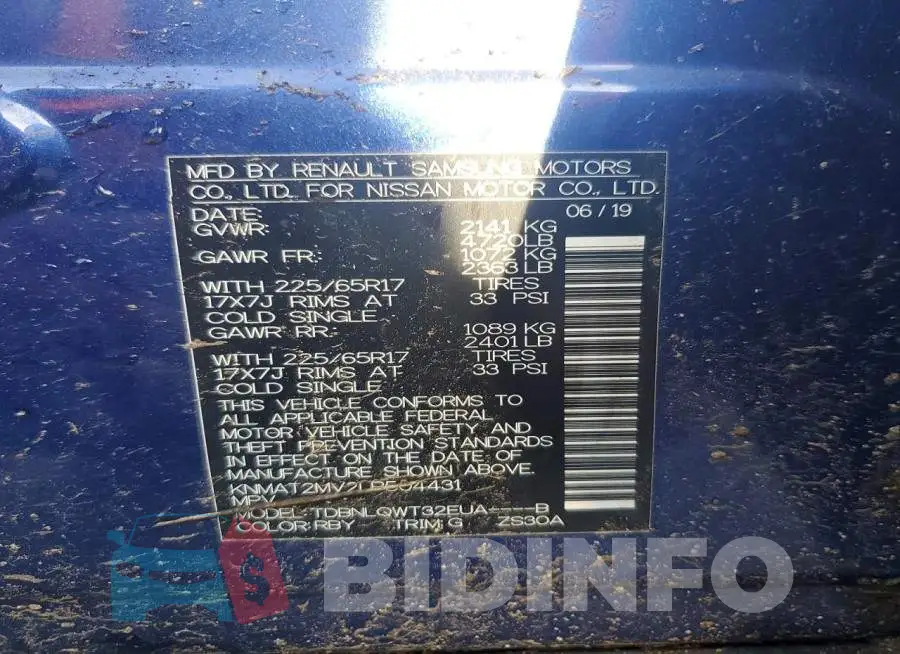 KNMAT2MV2LP504431 Photo# 13