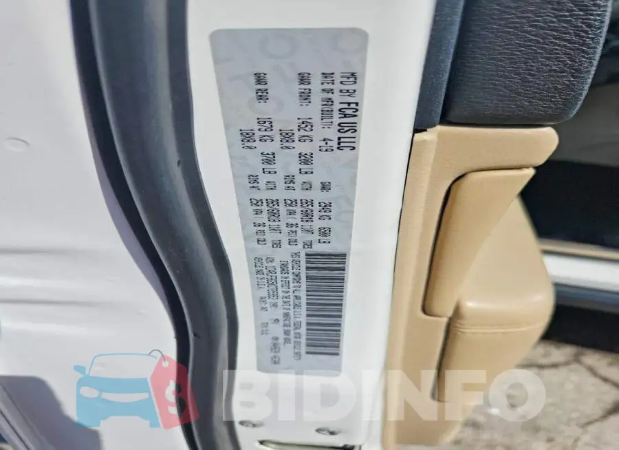 1C4RJFBG5KC725953 Photo# 13