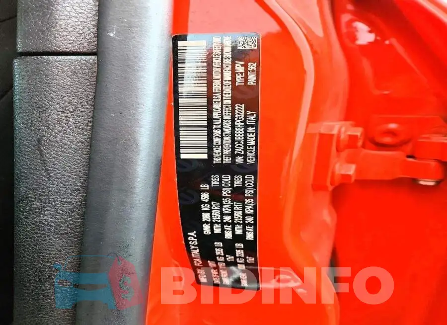 ZACCJBBB6HPG32222 Photo# 13