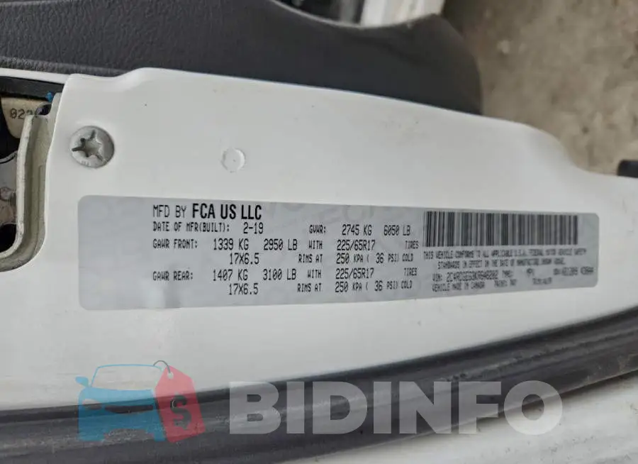 2C4RDGEG3KR646202 Photo# 13