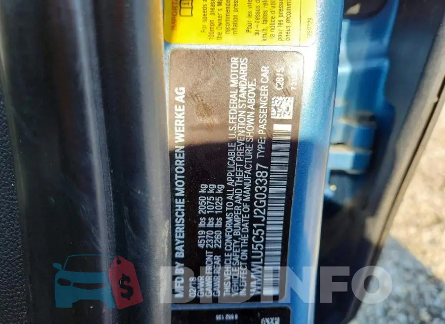 WMWLU5C51J2G03387 Photo# 12
