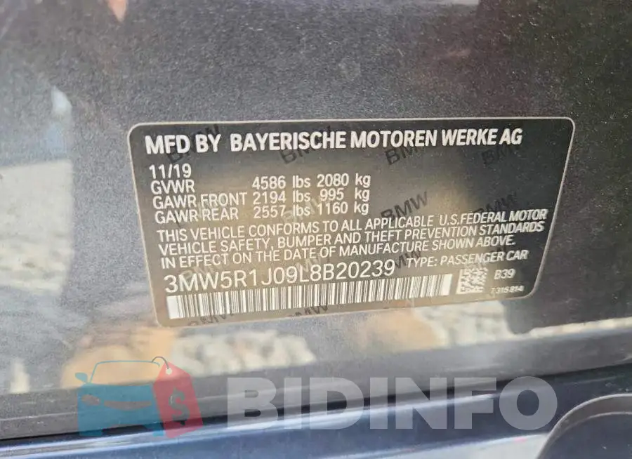 3MW5R1J09L8B20239 Photo# 13