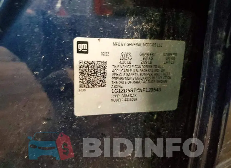 1G1ZD5ST4NF120543 Photo# 12