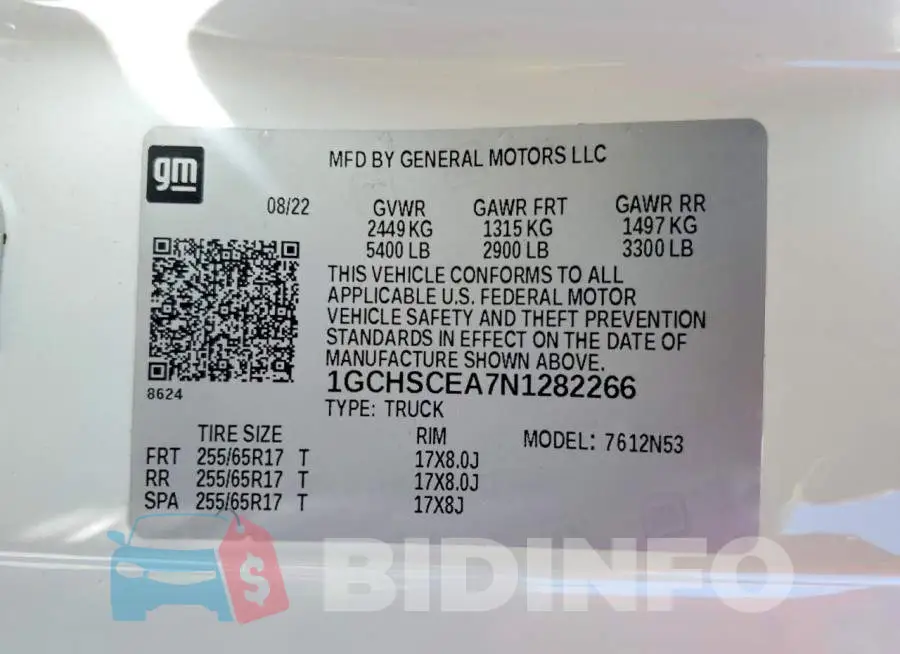 1GCHSCEA7N1282266 Photo# 13