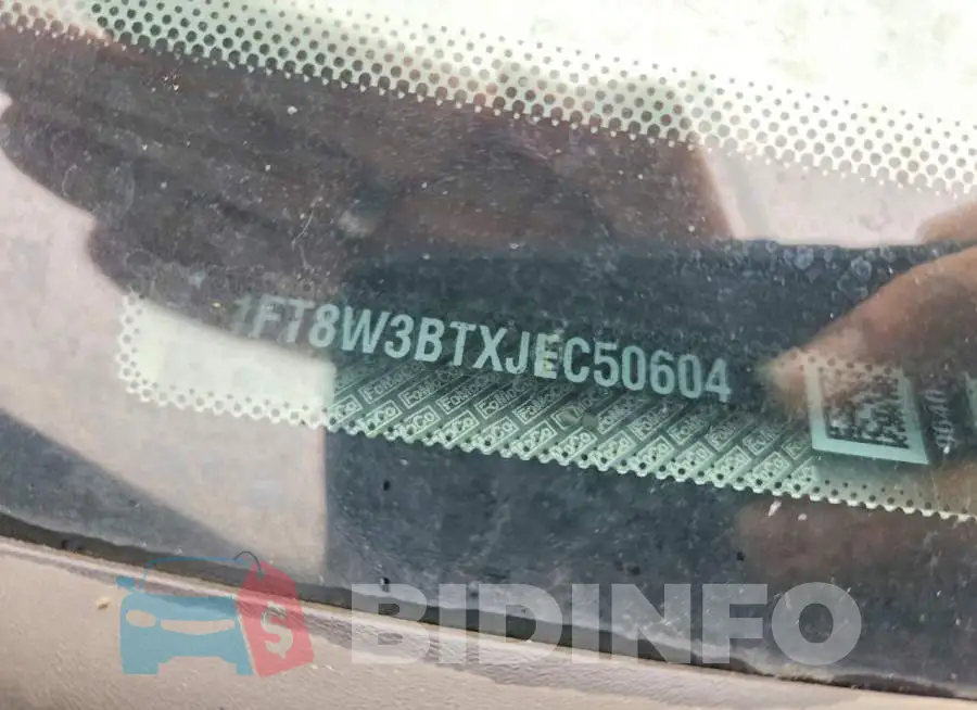 1FT8W3BTXJEC50604 Photo# 12