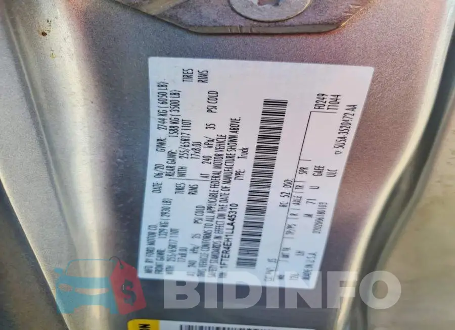 1FTER4EH1LLA45310 Photo# 12