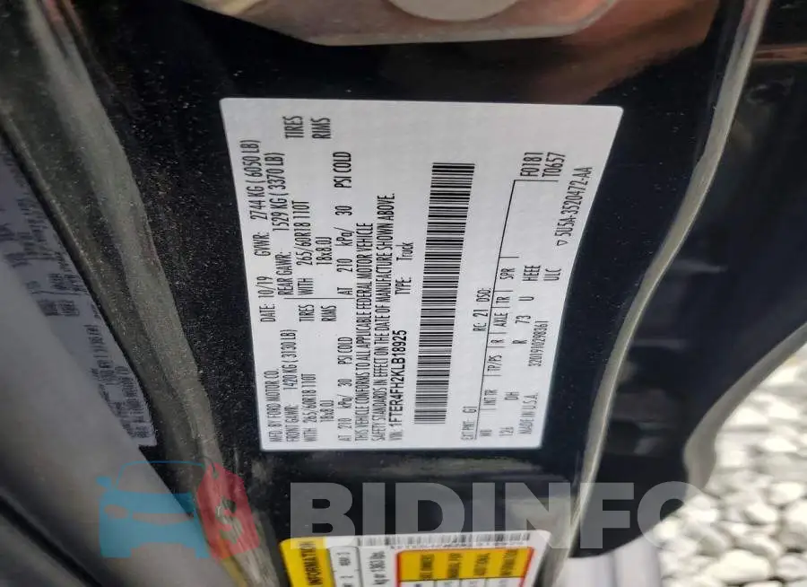 1FTER4FH2KLB18925 Photo# 12