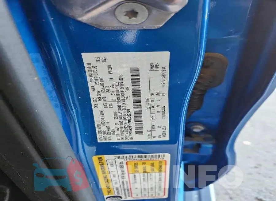 1FTER4FH7MLD22249 Photo# 13