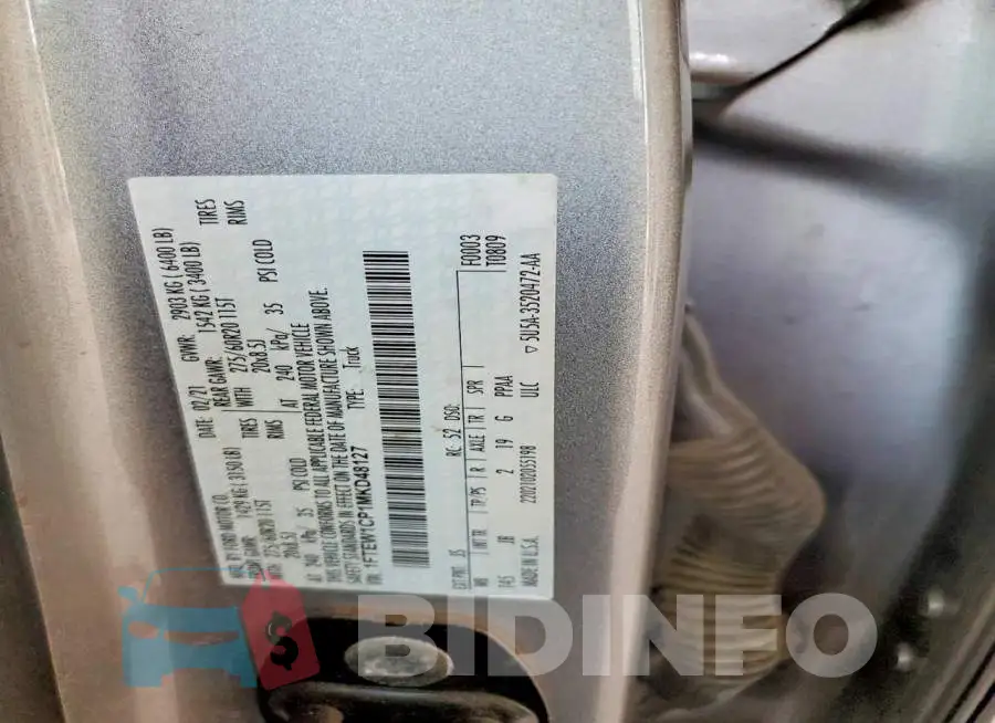 1FTEW1CP1MKD48127 Photo# 13