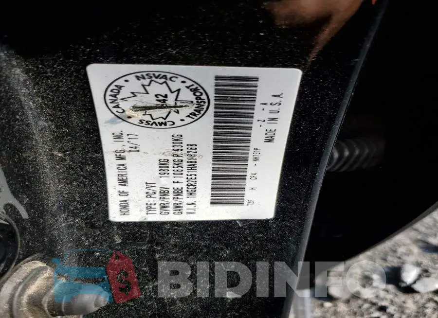 1HGCR2E51HA808268 Photo# 12