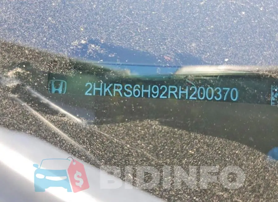 2HKRS6H92RH200370 Photo# 13