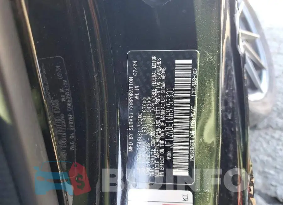 JF1ZNBE14R8753301 Photo# 12