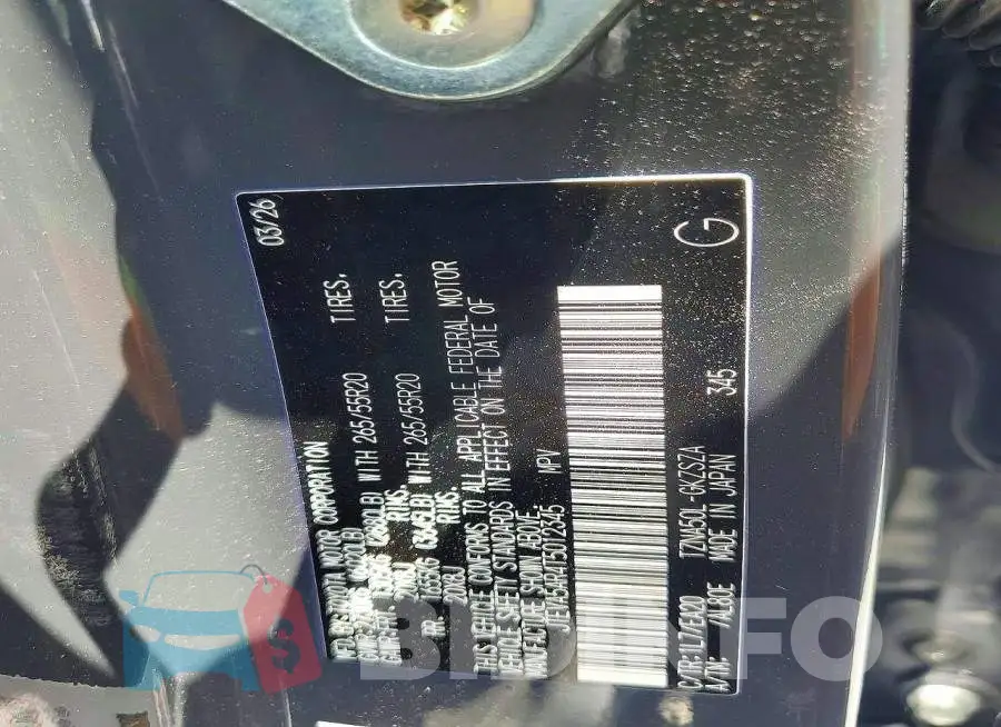 JTEVA5AR4T5012345 Photo# 13