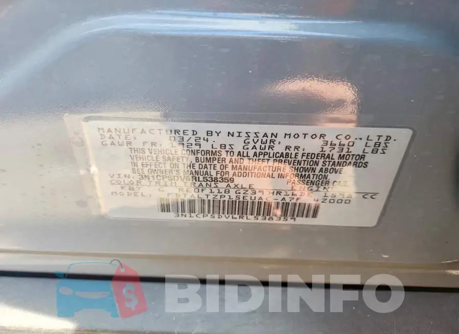 3N1CP5DV6RL538359 Photo# 12