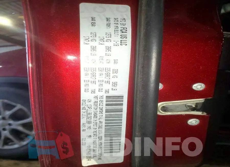 1C4PJLLB8JD621880 Photo# 12